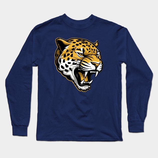 Jaguars Long Sleeve T-Shirt by DavidLoblaw